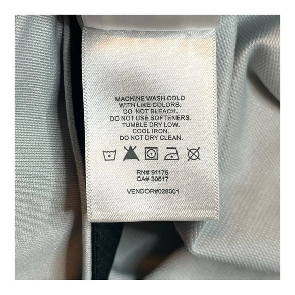 Fila Colorblock 1/4 Zip Pullover Activewear Stretch Gray Shirt Men Size XXL NWT - Picture 11 of 11